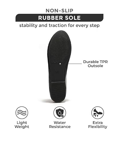 Project Cloud Memory Foam Ballet Flats Shoes for Women Footwear and Lightweight Casual Flats for Women - Non Slip Comfortable Ballet Shoes (Ellison) thumbnail 5