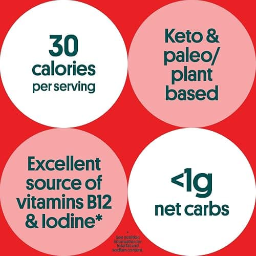 Gimme Seaweed Organic Premium Roasted Seaweed Snacks, Chili Lime, 6 Count, Keto, Vegan, Gluten-Free, Great Source of Omega3s and Iodine, Healthy On-The-Go Snack for Kids and Adults thumbnail 3