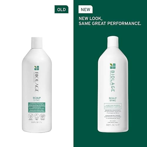 Biolage Scalp Sync Clarifying Shampoo - Residue & Buildup Remover, For Oily Scalp, With Fermented Tea & Glycolic Acid, Vegan & Paraben-Free, Packaging May Vary thumbnail 2