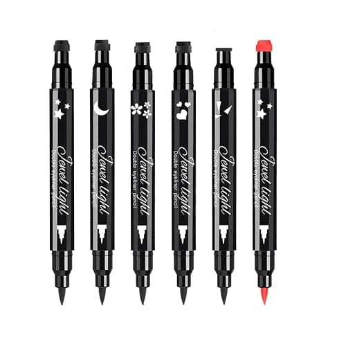 6Pcs Eyeliner Stamp Pen Set thumbnail 2