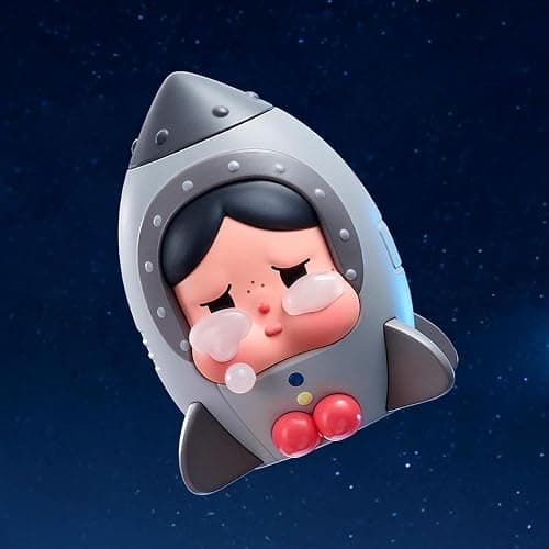 POP MART Crybaby Crying to The Moon-Sitting Series Blind Box Figures, Collectible Toys Home Decorations, Holiday Birthday Gifts for Girls and Boys, Single Box thumbnail 2