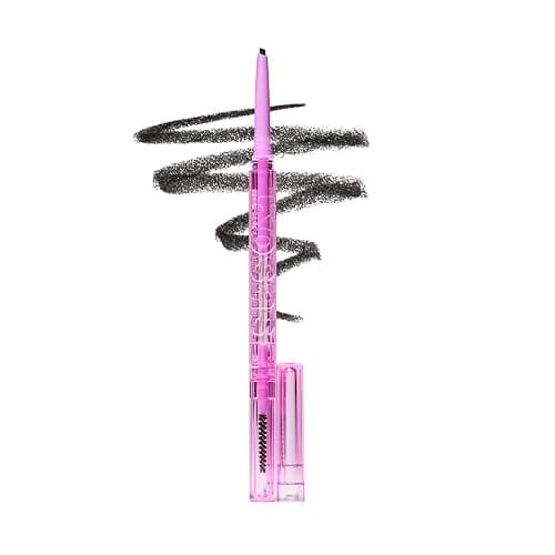Kosas Brow Pop Eyebrow Pencil – Brow Pencil with Spoolie, Black - Image 1