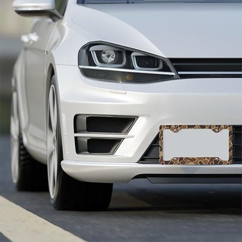 Camo Metal License Plate Frame In Classic Duck Hunter Camo thumbnail 2