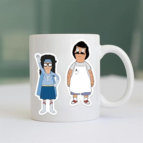 100Pcs Cool Character Bob's Burgers Stickers for Water Bottles Skateboard Luggage Laptop Bumper Waterproof Vinyl Stickers Bulk for Boys Teens Adults (Bob's Burgers) thumbnail 4