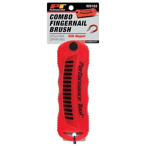 Performance Tool W9163 Utility and Fingernail Brush with Magnet / Scrub Brush thumbnail 6