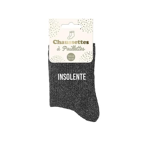STC, Chaussettes à paillettes - INSOLENTE thumbnail 3
