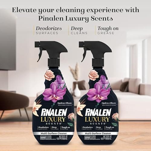 PINALEN Luxury Scent Multipurpose Cleaning Spray - Opulence Bloom - (2 Pack) 22 fl oz - All Purpose Cleaner for Kitchen, Bathroom & Surfaces thumbnail 3