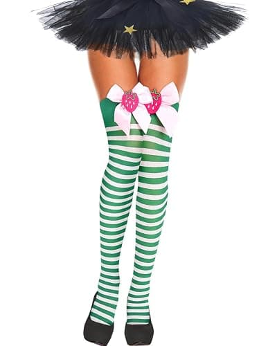 Benefeet Sox Thigh High Socks for Women Girls Novelty Cotton Over the Knee High Socks Funny Crazy Long Stockings Leg Warmers thumbnail 2