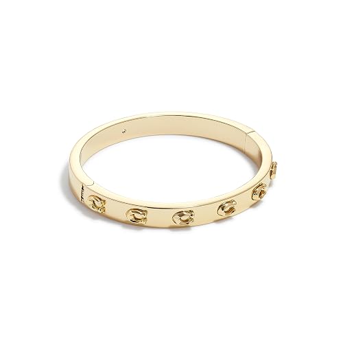 Coach Pegged C Logo Hinged Bangle Bracelet - Image 1