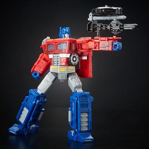 Transformers Generations War for Cybertron | Transformers Siege War For Cybertron 7 Inch Action Figure Voyager Class Wave 1 - Optimus Prime thumbnail 5