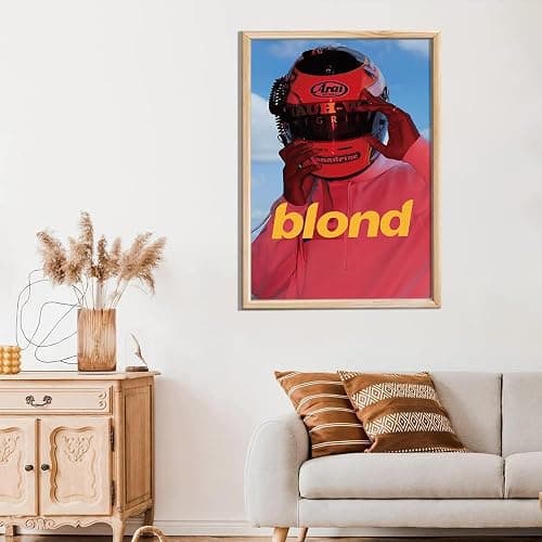 LCFhome Poster Red Moto Blond Album Cover Posters 12 by 18 inch Music Posters for Room Bedroom Living Room Aesthetic Canvas Wall Art for Room Decor-Unframed thumbnail 6
