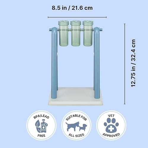 TRIXIE Turn Around - Mad Scientist Dog Activity Interactive Toy, Level 2 Food Puzzle Game, Brain Teasing Treat Dispenser, IQ and Mental Development Toy for Smart Dogs, Enrichment Toy for Boredom Busting thumbnail 7