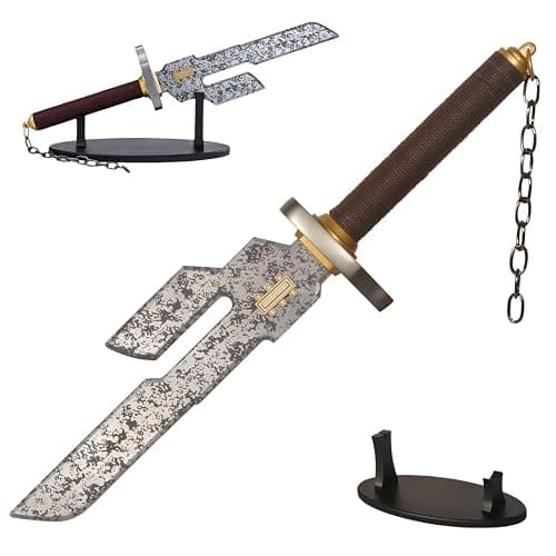 17.7" Fushiguro Toji Cosplay Weapons Metal with Display Stand - Image 1