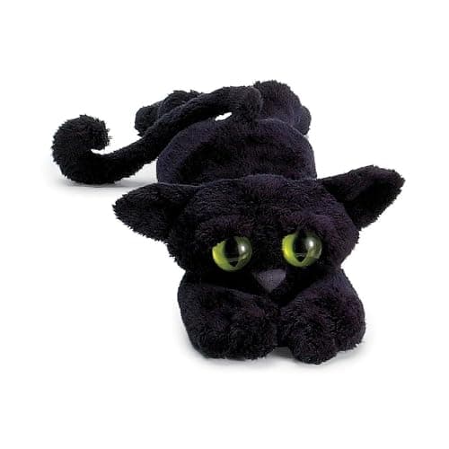 Manhattan Toy Lanky Cats Ziggy Black Cat Stuffed Animal 14 inch - Image 1
