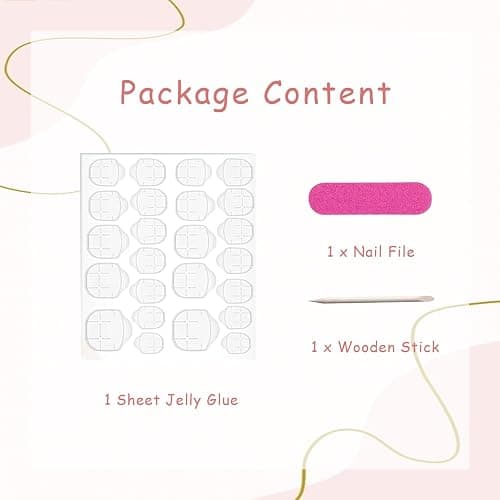 Pink Bow Press on Nails Short Almond Fake Nails with 3D Pink Bow Charms Design Pink French Tip False Nails Cute Pink Ribbon Bow Glue on Nails Bowknot Artificial Stick on Nails for Women Girls 24Pcs - Design-3 thumbnail 5