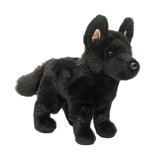 Douglas Harko Black German Shepherd Dog Plush Stuffed Animal - Image 1