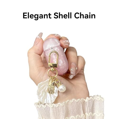 Compatible with AirPods 4 Case 2024, Cute TPU Protective Case Cover for AirPods with Cleaner Kit and Shell Lanyard Accessories for Women Girls thumbnail 6