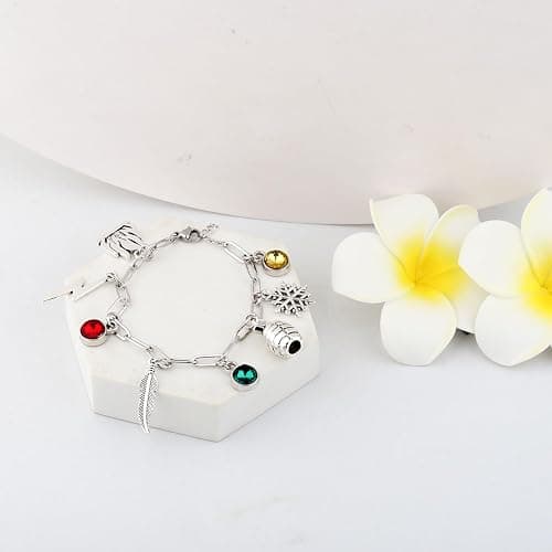 MAOFAED Japan Anime Charms Bracelet, Paperclip Chain Bracelet for Men Women, Anime Lover Gift(herolink) thumbnail 6