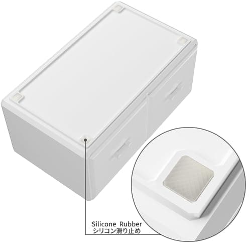 Readaeer Makeup Cosmetic Organizer Storage Drawers Display Boxes Case 12 Drawers （White） thumbnail 4
