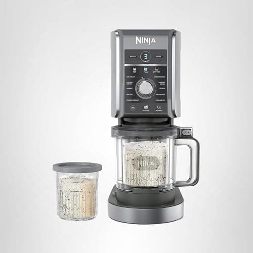 Ninja CREAMi XL Deluxe 11-in-1 Ice Cream & Frozen Treat Maker, NC501 | Ninja® CREAMi® XL Deluxe turns almost anything into ice cream, sorbet & gelato, with 24 oz. XL Tubs for the whole family. thumbnail 11