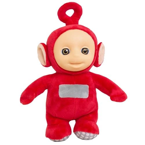 Mighty Mojo Teletubbies Talking Plush Po - Says Over Ten Phrases from The Show - Doll Measures 11 Inches - Officially Licensed Stuffed Toy Cute Doll for Kids - Red - Image 1