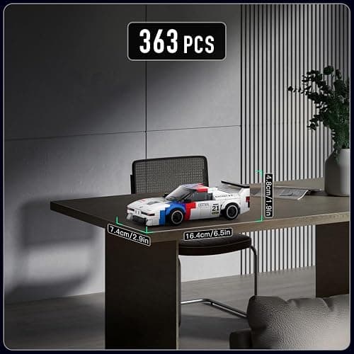 Mould King Car Speed Champion M1 Models Building Sets with Display Case, 27062 Model Car Kits Building Blocks, Super Car Building Sets, Race Cars Building Kits for Adults and Kids 8+(363PCS) thumbnail 3