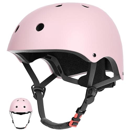 67i Kids Bike Helmet Toddler Helmets for Ages 3-8 Years Old Girls Boys Kid Adjustable Skateboard Bicycle Helmets Multi-Sport Ventilation Skateboarding Cycling Scooter Roller Skate Helmet - Image 1