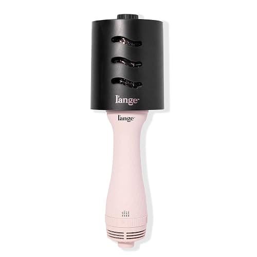 L'ANGE HAIR Le Volume 2-in-1 Titanium Blow Dryer Brush | Frizz Control Blowout Hair Dryer Brush For Drying And Straightening | Volumizing Hot Air Styler For All Hairstyles | Oval Barrel | Blush - 60mm thumbnail 6