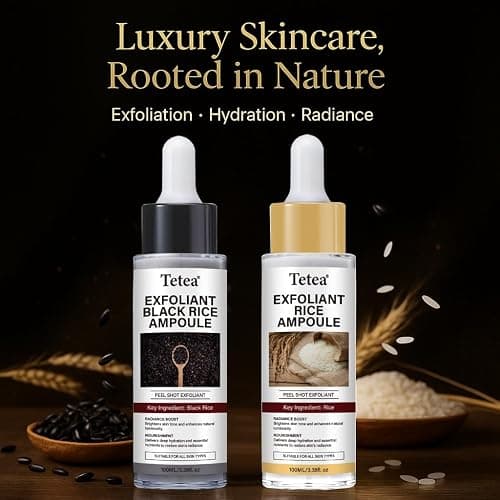 Peel Shot Glow Rice Ampoule Duo – 2 PCS White & Black Rice Facial Serum | Lightweight Hydrating Formula for All Skin | 3.38 Fl Oz Each thumbnail 7