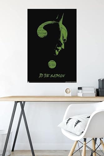 Trends International DC Comics The Batman - Riddler Wall Poster, 22.375" x 34", Premium Unframed Version thumbnail 2