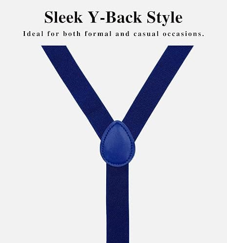 MDSTYLE Suspenders for Men Women Boys - Adjustable Y-Back thumbnail 4