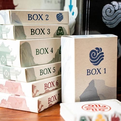 Avatar: The Last Airbender: Aang's Destiny, Cooperative Deck Building Strategy Board Game, Play as Aang, Katara, Appa & More, Fun for Family Game Night, Ages 10+, 2-4 Players, 60 Minutes thumbnail 9