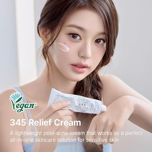 Dr.Althea 345 Relief Cream | Daily Face Moisturizer for Soothing Recovery and Blemish Care with PDRN & Niacinamide | Korean Vegan Skincare for All Skin Types, 1.69 Fl Oz (Ver.2 - Pack of 1) thumbnail 2