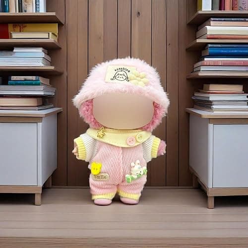 Clothes for 17 cm Dolls - 6 Set Clothes for 6.7 inch Doll, Premium Stylish Outfit with Accessories for Play & Display(No Doll (SET3) thumbnail 4