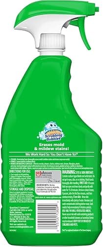 Scrubbing Bubbles Foaming Bleach Bathroom and Shower Cleaner Disinfectant Spray, Helps Erase Mold & Mildew, 32oz thumbnail 7