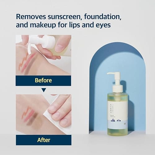 ROUND LAB Dokdo 2-Step Pore Purifying Cleanser Duo for Facial Cleansing, 1025 Dokdo Cleansing Oil and Cleanser, Makeup Blackhead Remover for Sensitive Skin, Easy to Wash, Korean Skin Care thumbnail 4