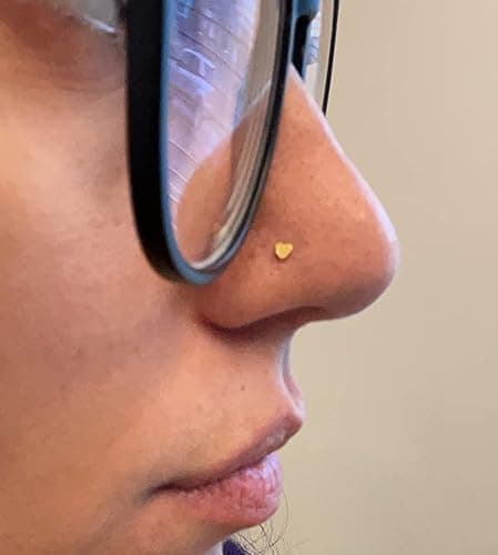 QWALIT Gold Nose Piercing Kit with Disposable Gun and Rings thumbnail 7