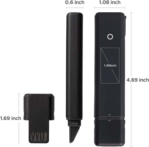 VYU iMark Digital Highlighter, Smart AI Scanner Pen, ChatGPT-4o Powered Scan, OCR Digital Scanning Device, AirDrop Export, for iOS/Android, Best Gift for Students & Book Lovers thumbnail 2