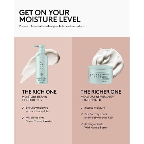 Fenty Hair The Rich One Moisture Repair Conditioner (300 ml / 10 Fl Oz) thumbnail 6