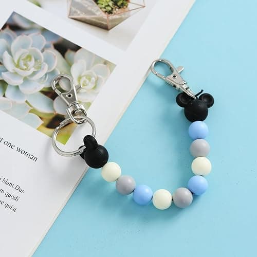 Fancheer Mouse Ears Holder for Backpack Bag Beaded Lanyard Keychain Trip Accessories Headband Hanging Display Organizer Decor thumbnail 5