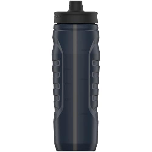 Under Armour Squeeze Water Bottles, 32 oz Water Bottles, Sideline Sports Water Bottle with Quick-Shot Lid, Quick & Easy Hydration, Gym Water Bottles, Squeeze Bottle, 1 32oz Bottle thumbnail 5