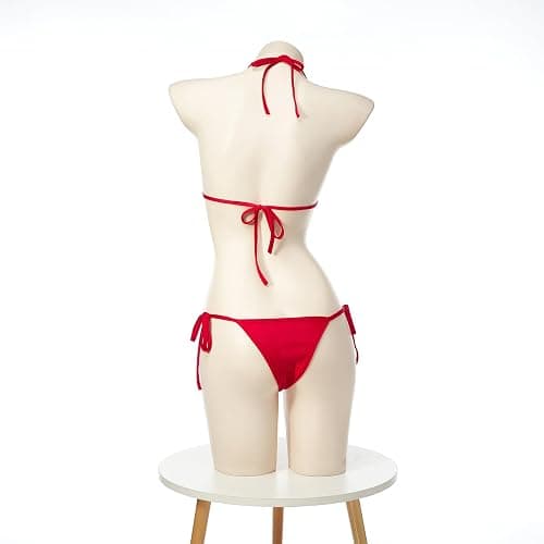 SINGUYUN Womens Micro Bikini Kawaiii Anime Cosplay Lingerie set | Kawaiii Anime Cosplay, Tiny Bra Thong Panty Bottom, Extreme Swimwear, Cute thumbnail 6