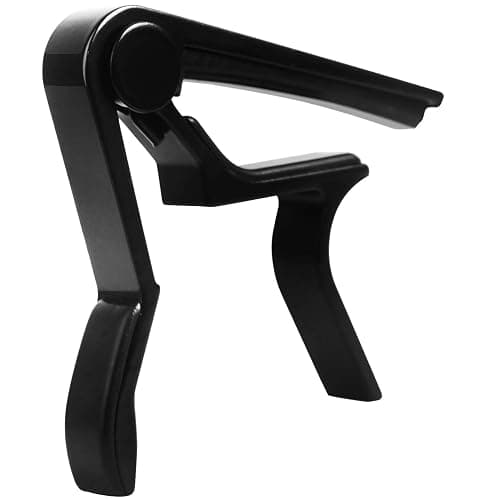 Guitar Capo, 6-String Acoustic & Electric Guitar Capo,Capo for acoustic guitar(Black) - Image 1