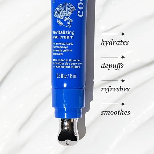 Revitalizing Eye Cream by Cocokind, Depuff & Reduce Fine Lines and Wrinkles, Cream for Firmer and Brighter Looking Eye Area, Hydrating with a Cool Metal Applicator Tip, 0.5 Fl Oz thumbnail 6