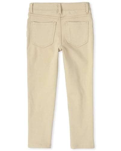 The Children's Place Girls Ponte Knit Pull On Jeggings - 6-7 Plus - Sandy/Tidal 2 Pack - 2 thumbnail 3