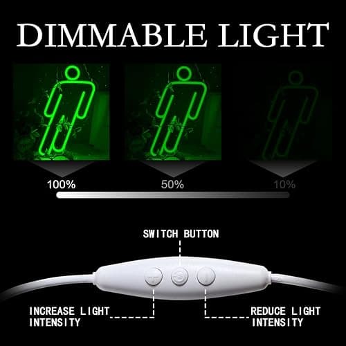 Music Singer Neon Signs，LED Neon Light Up Sign for Wall Art Decor，Gifts for Teen Boys、Teenage Girls、Song Fans thumbnail 5