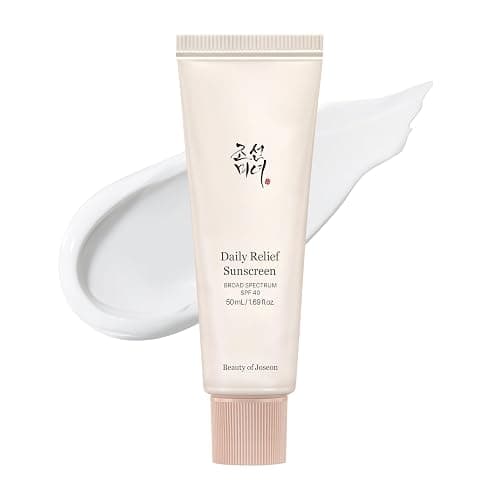 Beauty of Joseon Daily Relief Sunscreen for face Sun moisturizing with Broad Spectrum SPF 40 Korean sunscreen skincare 50ml, 1.69 fl.oz - Image 1