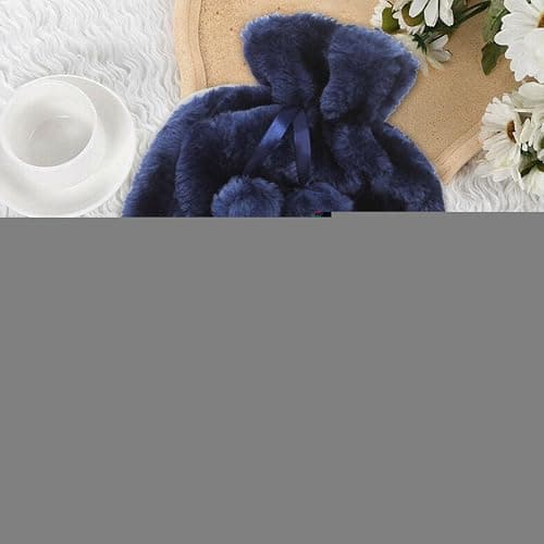 Hot Water Bottle Cloth | 2 Liter Ultra Soft Faux Plush Hot Water Bottle,Hot Water Bottle Water Bottle Softcover for Long-Lasting Comfort Sleeves Only Dalian thumbnail 3