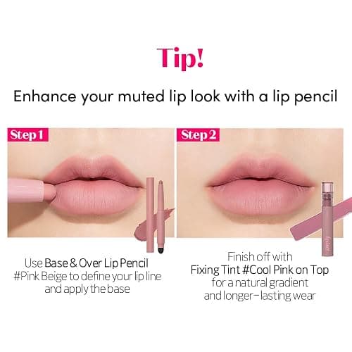ETUDE Fixing Tint #20 Pink Fig (4g) | Long Lasting High Pigmented Liquid Lipstick | Waterproof Lightweight Matte Finish Lip Stain | Full Coverage | Korean Makeup, Kbeauty thumbnail 8