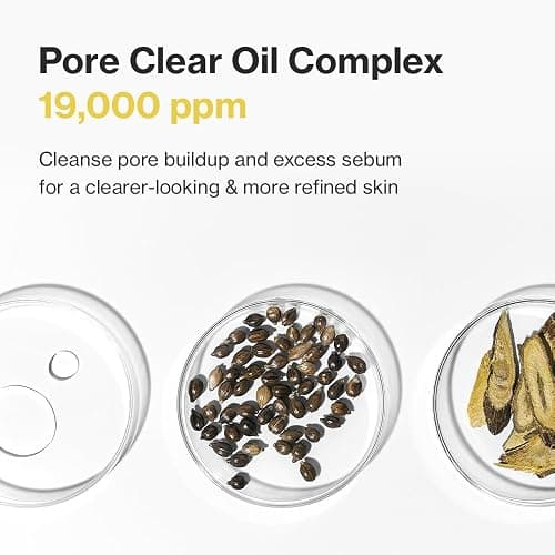 YUMU Coix Seed Deep Pore Cleansing Oil, Vitamin E, BHA, Double Cleansing, Waterproof Makeup Remover, Gentle Oil Cleanser, Blackhead Remover, No Oily Residue, Korean Skin Care (200ml/6.76 fl.oz.) thumbnail 6